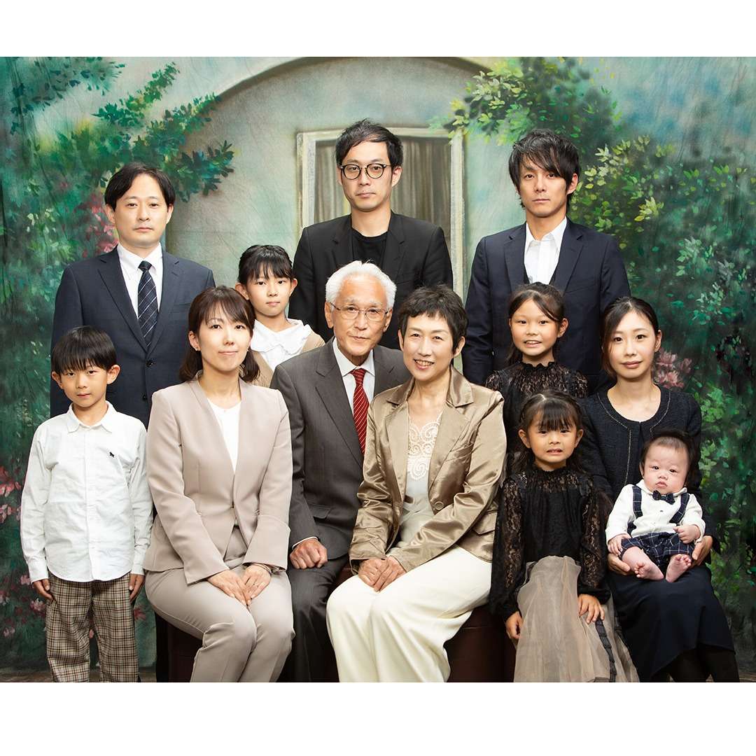岡本スタジオ　家族写真　ファミリーフォト