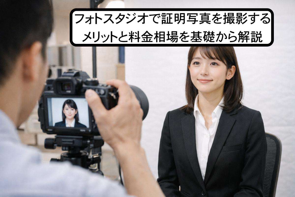 フォトスタジオで証明写真を撮影するメリットと料金相場を基礎から解説