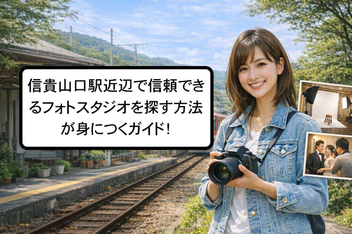 信貴山口駅近辺で信頼できるフォトスタジオを探す方法が身につくガイド!