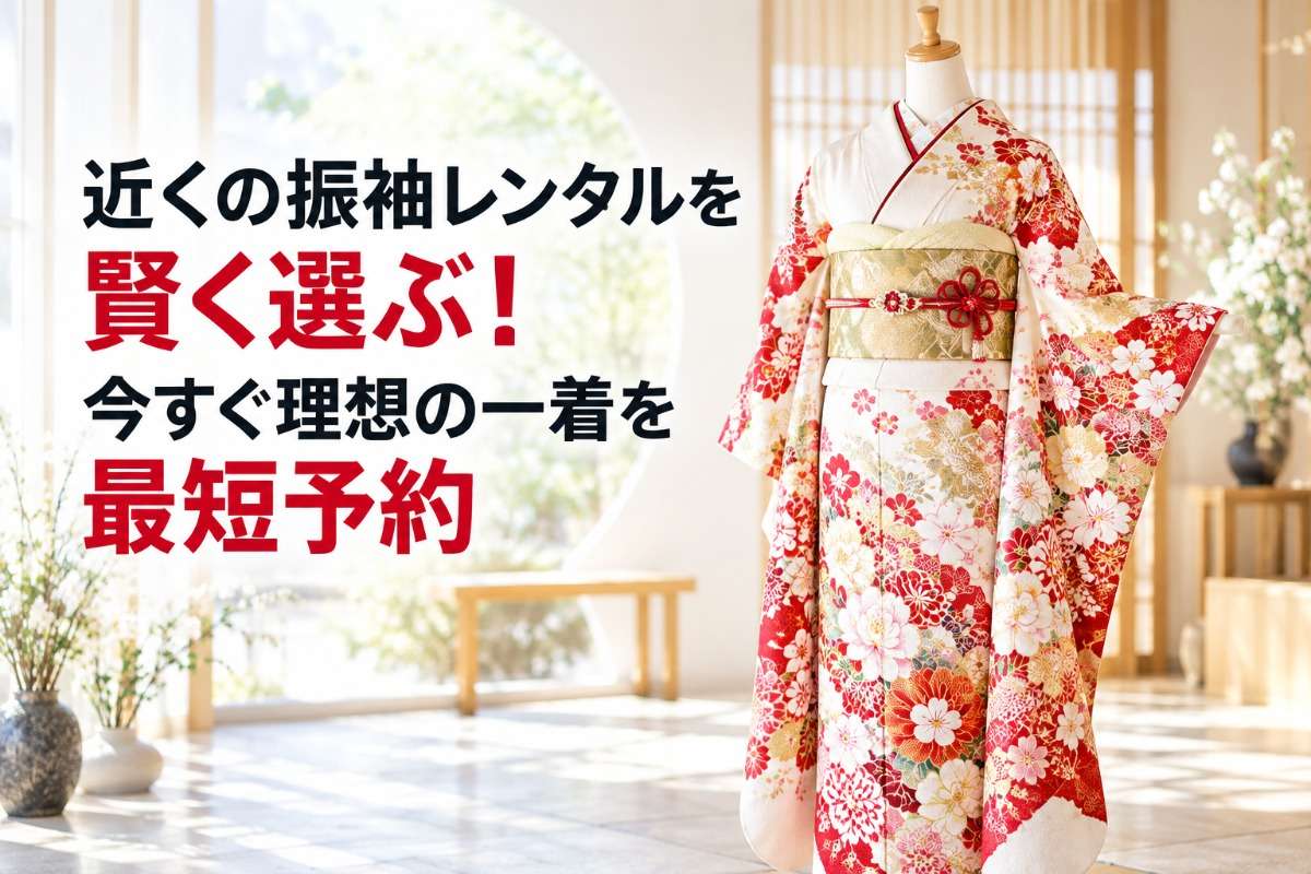 近くの振袖レンタルを賢く選ぶ!今すぐ理想の一着を最短予約